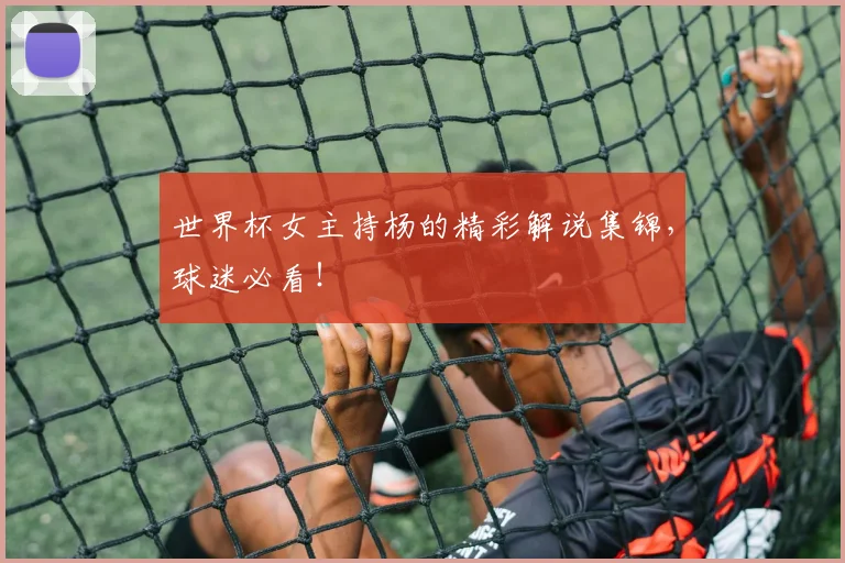 世界杯女主持杨的精彩解说集锦，球迷必看！